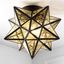 Stella 12" Moravian Star LED Flush Mount in Oil Rubbed Bronze