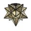 Stella 12" Moravian Star LED Flush Mount in Oil Rubbed Bronze
