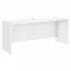 Modern White 71'' Engineered Wood Credenza Desk with Filing Cabinet