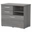 Platinum Gray 3-Drawer Lockable Office Storage Cabinet