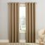 Taupe Room-Darkening Grommet Curtain Panel, 54"x63" Polyester