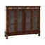 Santa Fe 49" Dark Chocolate Traditional Adjustable Wood Bookcase