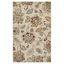 Condell Stone Floral 7' x 9' Stain-Resistant Synthetic Area Rug