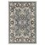 Elegant Cream Floral Medallion 2' x 3' Synthetic Area Rug