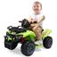 Green 6-Volt Kids Ride-On ATV Quad with Music and Horn