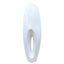 Elegant White Magnesium Oxide 40-inch Decorative Floor Vase