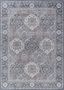 Madison 2' x 3' Gray Synthetic Oriental Rectangular Rug