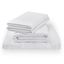 White Bamboo Jersey King Sheet Set