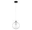 Elegant Globe LED Pendant in Oil Rubbed Bronze with Clear Glass