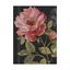 Harmonious Rose Black Canvas Art by Lisa Audit