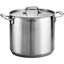 Tramontina 12-Quart Stainless Steel Stock Pot with Lid