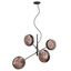 Tholos 39.5" Matte Black Iron 4-Light Pendant