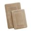 Khaki Antimicrobial Memory Foam Bath Rug Set with Velvet Finish