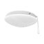 White Opal Glass LED Ceiling Fan Light Kit