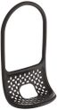 Black Flexible Sink Caddy with Perforated Base