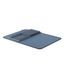 Slate Blue Foldable Microfiber Dish Drying Rack and Mat