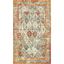 Venice Collection 5' x 8' Rectangular Indoor Rug in Warm Tones and Blue Accents