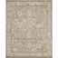 Light Brown Floral Synthetic Rectangular Area Rug