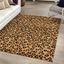 Savannah Safari 6' x 9' Light Brown Geometric Kids Area Rug