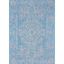 Serene Aqua Synthetics 8'x11' Outdoor Easy-Care Rug