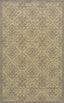 Taupe Geometric Hand-Hooked Indoor Outdoor Rug 5' x 8'