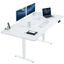 Electric Dual Motor Standing Desk, 71" White Top with Memory Preset