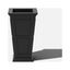 Brixton Estate-Inspired Tall 28" Black Recycled Plastic Planter