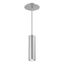 Sleek Modern 10" Brushed Aluminum LED Pendant Light, Energy Star Rated