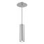 Sleek Modern 10" Brushed Aluminum LED Pendant Light, Energy Star Rated