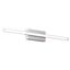 Parallax 18" Chrome LED Bath Bar with Dimmable White Acrylic Shade