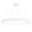 Corso 53" White Aluminum LED Drum Pendant, Energy Star