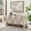 Ivory Oak 55" Contemporary 3-Door Sideboard