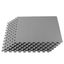 Light Gray 24x24 EVA Foam Interlocking Floor Tiles