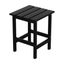 Westin Durable Black HDPE Outdoor Patio Side Table