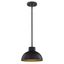 Industrial Hammered Oil Rubbed Bronze Mini Pendant Light