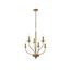 Westley 6-Light Brass and Iron Indoor/Outdoor Pendant