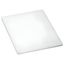 White Rectangular Plastic Cutting Board, 20" x 15"