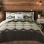 Full Brown Southwestern Down Alternative Comforter Set