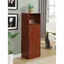 Cherry Wood 36" Tall Office Storage Cabinet