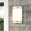 Brushed Nickel LED Wall Sconce with Acrylic Shade