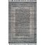 Gray Diamond Braided Synthetic 4' x 6' Area Rug