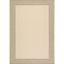 Handmade Oval Beige 5' x 7' Easy-Care Synthetic Area Rug