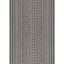 Gray Reversible Synthetic Rectangular Indoor/Outdoor Area Rug, 6' 3" x 9' 2"