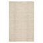 Beige 8' x 10' Handmade Cotton Rectangular Rug