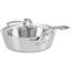 Viking 3-Ply Stainless Steel 3.6 Quart Saute Pan with Glass Lid