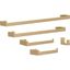 Beaufort Satin Gold 5-Piece Metal Bath Hardware Set