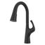 Talega Matte Black Pull-Down Kitchen Faucet with Spray