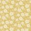 Mustard and White Floral Non-Woven Wallpaper Roll