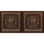 La Scala Antique Copper Faux Tin 2x4 ft Ceiling Tile