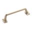 Satin Nickel 3-3/4 Inch Industrial Cabinet Pull